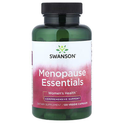 Menopause Essentials, Женское здоровье, 120 Veggie Capsules