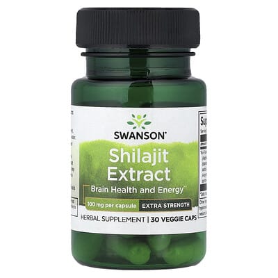 Shilajit Extract, 100 mg, 30 Veggie Caps