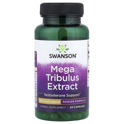 Экстракт Mega Tribulus, 250 mg, 60 капсул