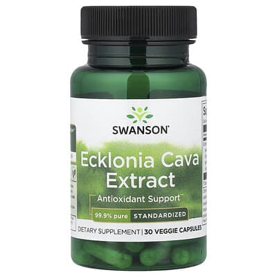 Экстракт Ecklonia Cava, 30 Veggie Capsules