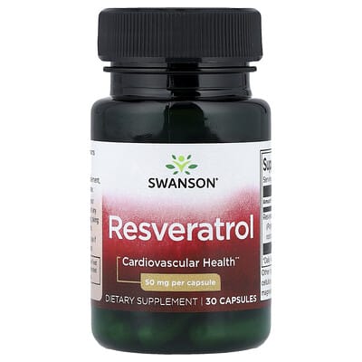 Ресвератрол, 50 mg, 30 капсул