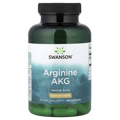 Arginine AKG, 1 g, 90 капсул
