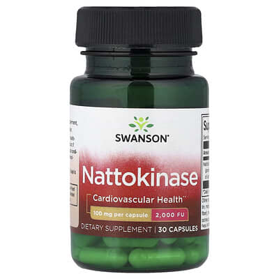 Натокиназа, 100 mg, 30 капсул