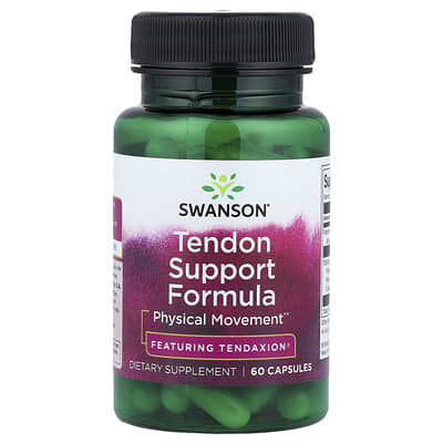 Формула для поддержки связок Swanson Vitamins Tendon Support, 60 капсул