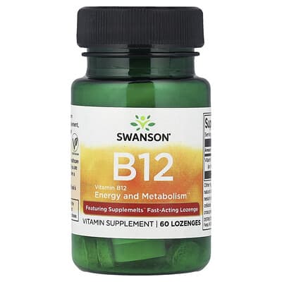 Vitamin B12 60 пастилок (5,000 mcg на пастилку)