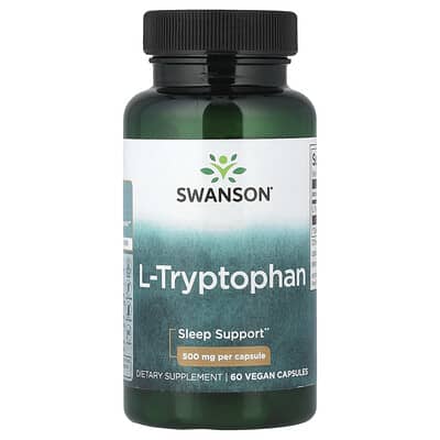 L-Tryptophan, 500 mg, 60 капсул