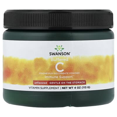 Buffered C Powder, Unflavored, 4 oz (113 g)