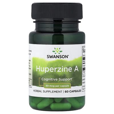 Huperzine A, 50 mcg, 60 капсул