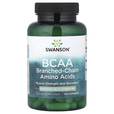Swanson Vitamins BCAA, 100 капсул