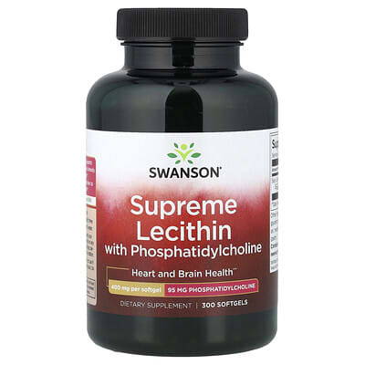 Supreme Lecithin with Phosphatidylcholine, 300 Softgels