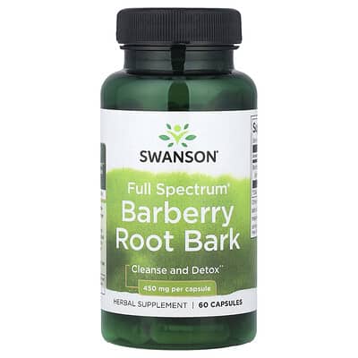 Full Spectrum® кора корня барбариса, 450 mg, 60 капсул