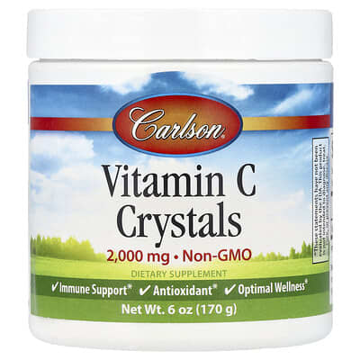 Vitamin C Crystals, 6 oz (170 g)