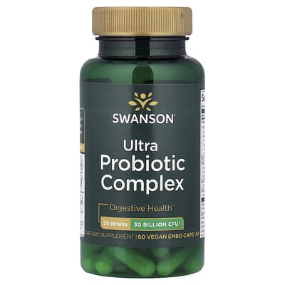 Ultra Probiotic Complex, 60 веганских капсул Embo Caps® AP