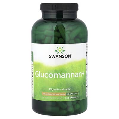 Glucomannan+, 300 капсул