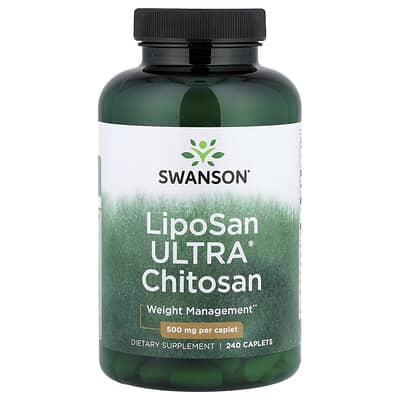 LipoSan Ultra® Chitosan, 240 Caplets (500 mg Per caplet)