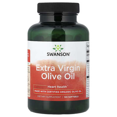 Extra Virgin Olive Oil, 120 Softgels (1,000 mg per Softgel)
