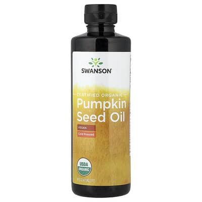 Swanson Vitamins органическое масло семян тыквы, 473 ml