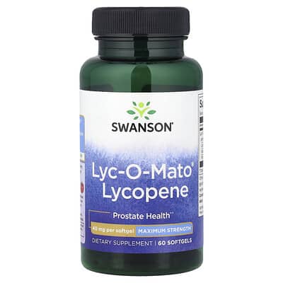 Swanson Vitamins Lyc-O-Mato® Lycopene, 60 Softgels