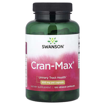 Cran-Max®, 500 mg, 120 капсул