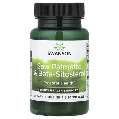 Saw Palmetto & Beta-Sitosterol, 30 мягких капсул