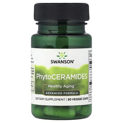 PhytoCeramides, Advanced Formula, 30 веганских капсул (30 mg per Cap)