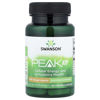 Peak ATP®, 400 mg, 30 Veggie Capsules