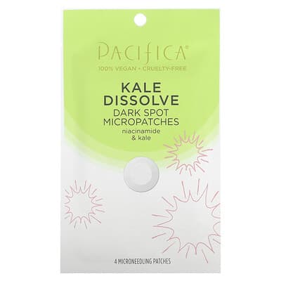 Микропатчи для лица Kale Dissolve, против темных пятен, 4 патча с микроиглами