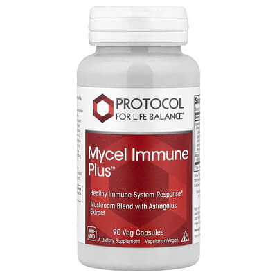 Mycel Immune Plus™, 90 вегетарианских капсул