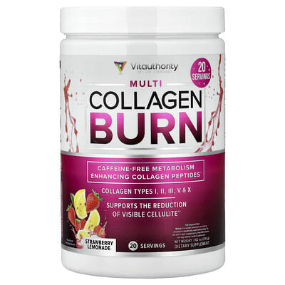 Multi Collagen Burn клубничный лимонад 7.62 oz (216 g)