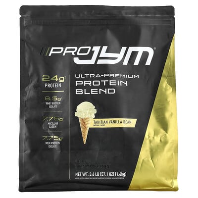 Pro JYM изолят сывороточного протеина, таитянская ваниль, 3.6 lb (1.6 kg)
