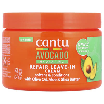 Avocado Hydrating, Repair Leave-In Cream, 12 oz (340 g)