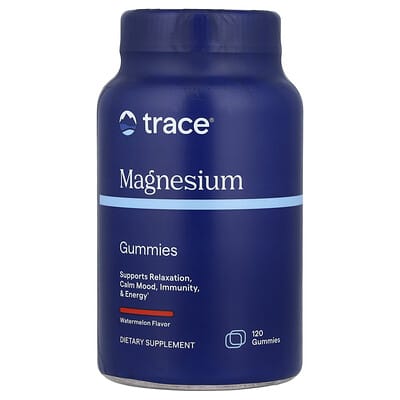 Magnesium Gummies, Watermelon, 120 шт (84 mg per Gummy)