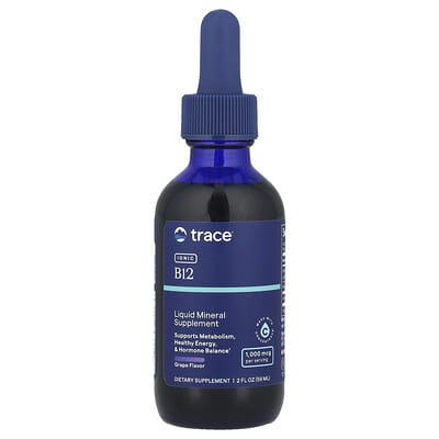 Ионный B12, виноград, 2 fl oz (59 ml)