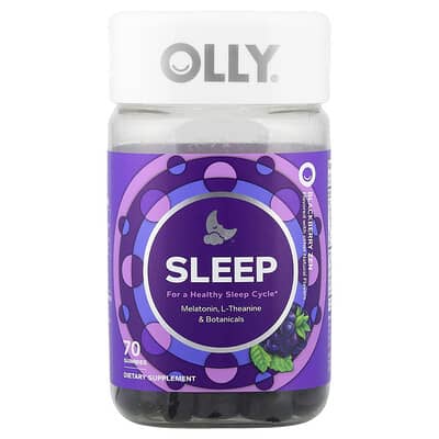 Желе OLLY Sleep Gummies, Blackberry Zen, 70 Gummies