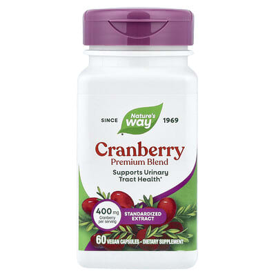 Cranberry, 400 mg, 60 Vegan Capsules