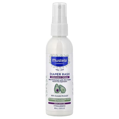 Крем-спрей от опрелостей для детей, без отдушек, 3 fl oz (88 ml)