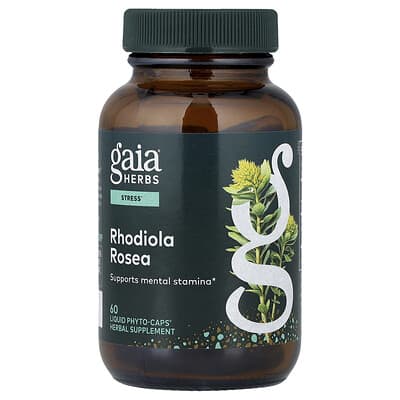 Rhodiola Rosea, 60 жидких фито-капсул