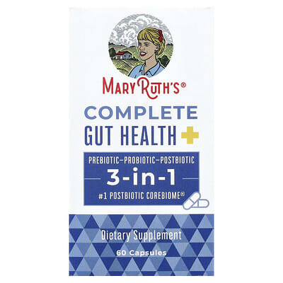 MaryRuth's Complete Gut Health, 60 капсул