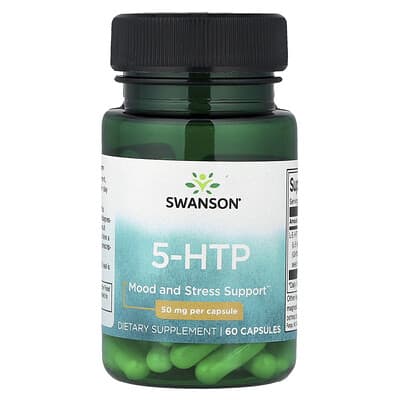 5-HTP, 50 mg, 60 капсул