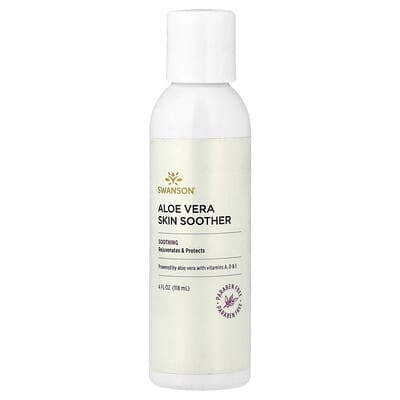 Aloe Vera Skin Soother , 4 fl oz (118 ml)