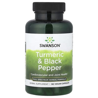 Turmeric & Black Pepper, 90 Vegan Capsule