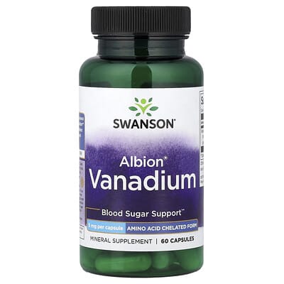 Albion® Vanadium 5 mg 60 Capsules