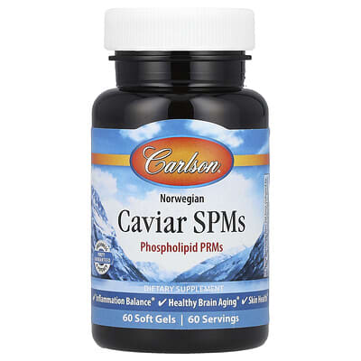 Carlson Caviar SPMs, 60 мягких капсул
