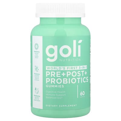 Желейные капсулы Pre+Post+Probiotics, 60 шт.