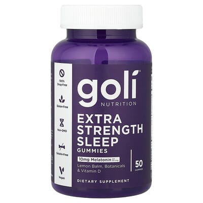 Goli Nutrition Sleep Gummies, 50 шт
