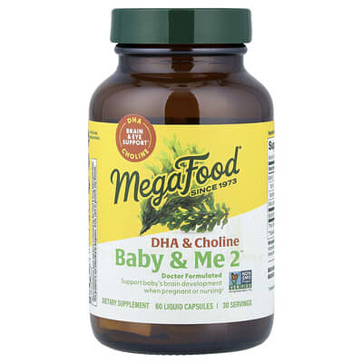 Baby & Me 2™, DHA & Choline, 60 Liquid Capsules