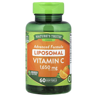 Liposomal Vitamin C, Advanced Formula, 60 Quick Release Softgels