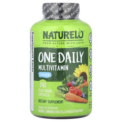 One Daily Multivitamin For Men, 240 Vegetarian Capsules