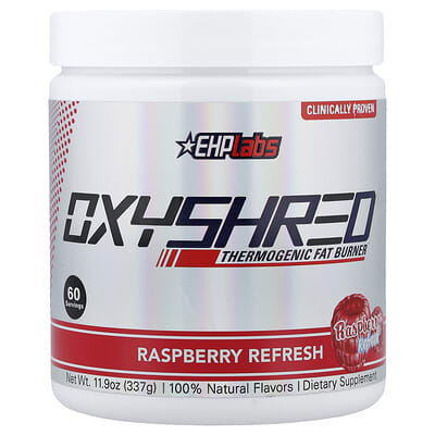 OxyShred жиросжигатель, Raspberry Refresh, 11.9 oz (337 g)