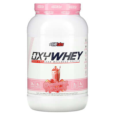 Сыворотка OxyWhey Daily Lean Whey Protein, Strawberry Milkshake, 1.82 lb (825 g)